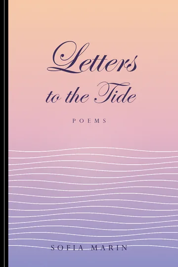 Letters to the Tide by Sofia Marin, Poetry book cover