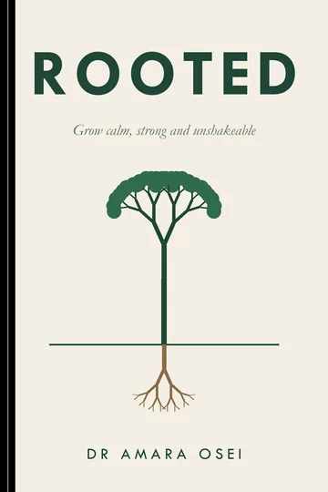Rooted by Dr Amara Osei, Self-Help book cover